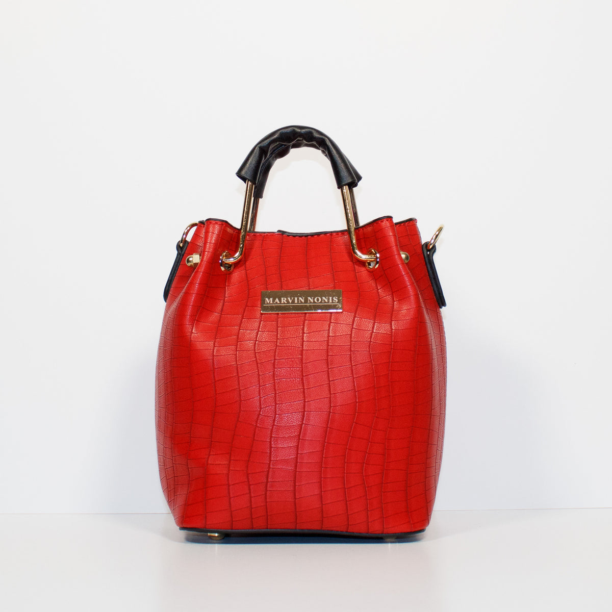 Marvin Nonis Flame Red Medium Sized Handbag