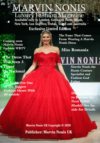 Marvin Nonis Luxury Fashion Magazine - The Red Dress